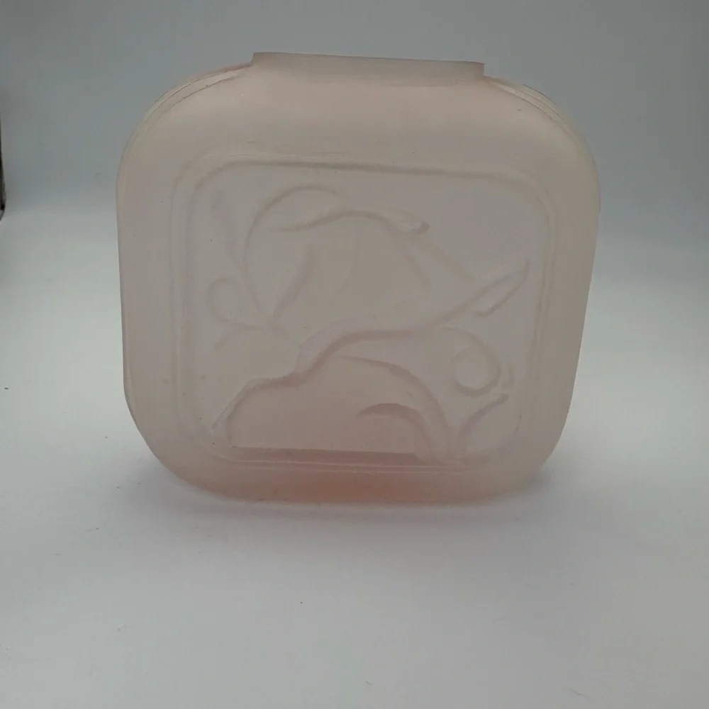 Vintage Balos Art Deco Vase with Frosted Glass in “Amethyst”